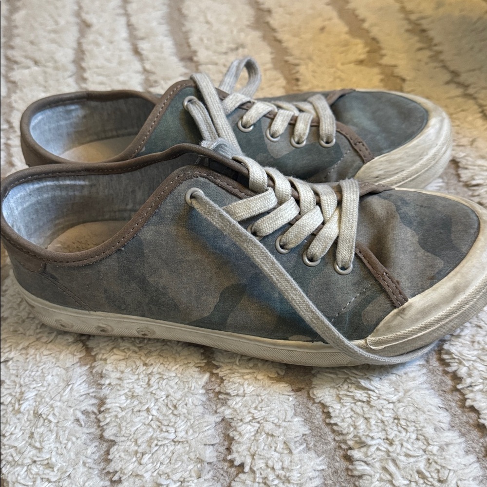 rag & bone Camouflage Sneakers - Green and Brown